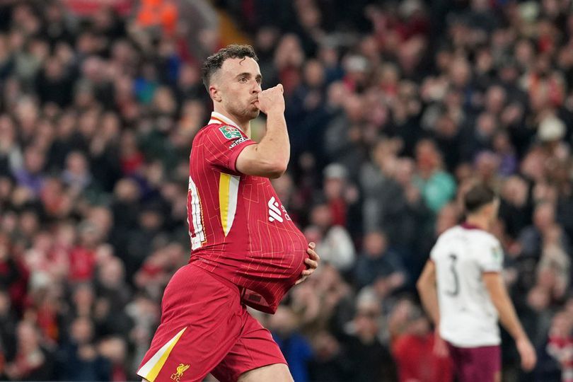 Sepertinya, Diogo Jota Bakal Absen di Laga Arsenal vs Liverpool