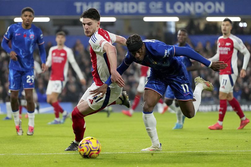 Hasil Chelsea vs Arsenal: Skor 1-1