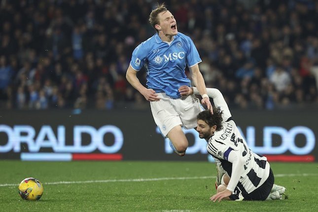 Hasil Napoli vs Juventus: Skor 2-1